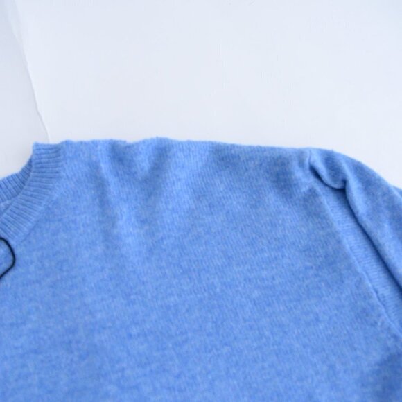 Elizabeth and James Blue Knit Crewneck  Sweater Size XXL - Picture 7 of 10